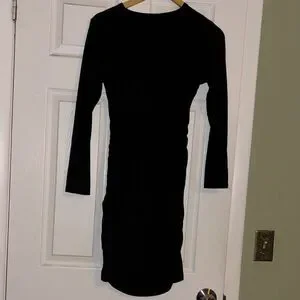 dark purple cocktail dress Miss Circle Women's Oakleigh Blackberry Purple Cotton Lace-up Back Midi Dress - Purple
